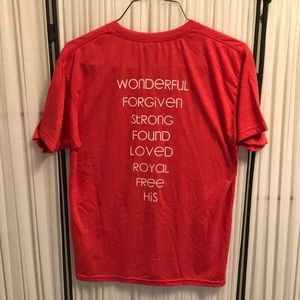 Anvil tri-blend short sleeve tee shirt